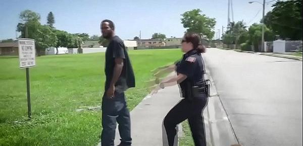  Black suspect got in trouble with these horny as sexy white ass MILF cops.